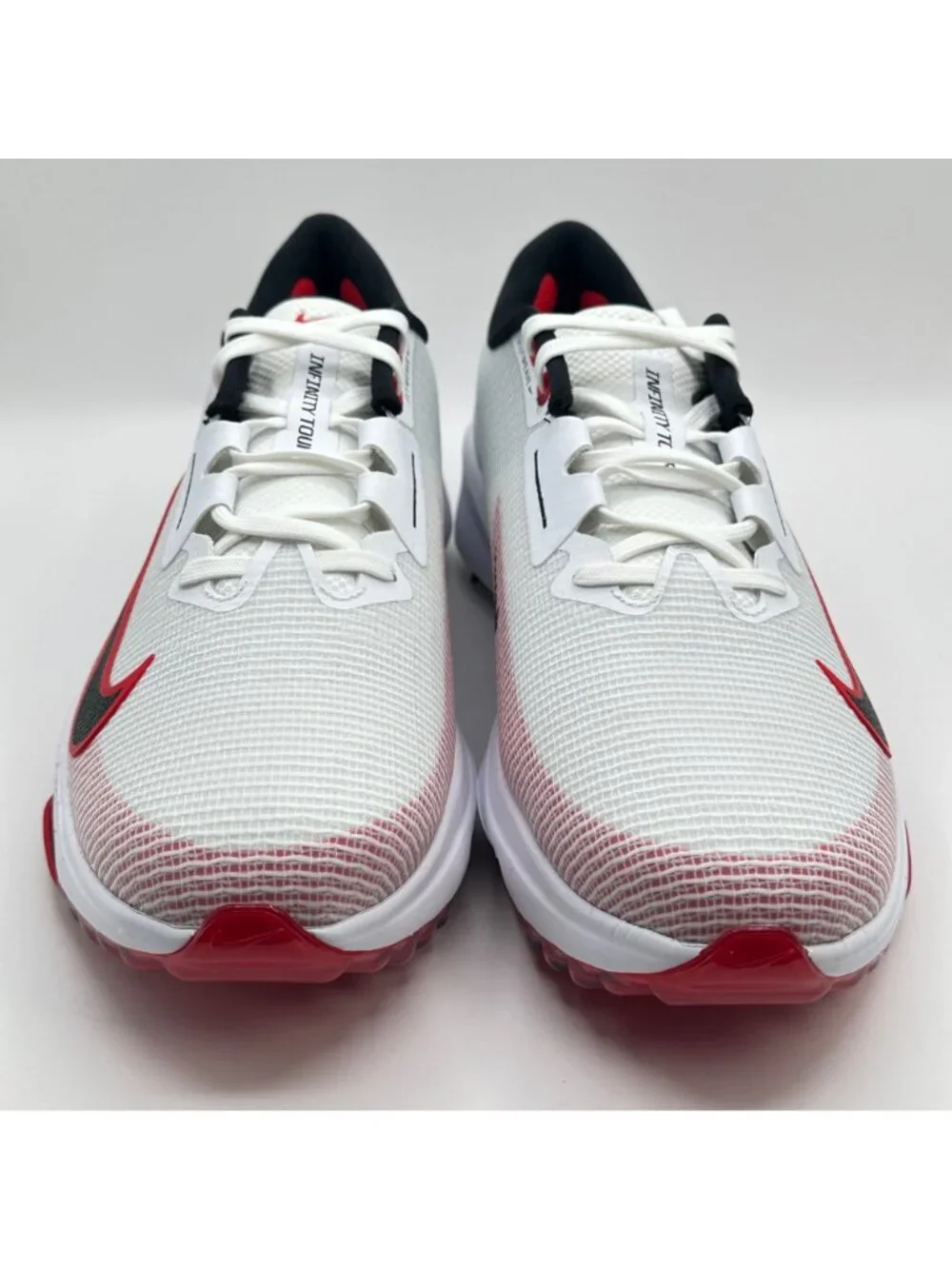Men’s Nike Air Zoom Infinity Tour 2 Golf Red Wide FD0218-101 Size 11 Wide NEW - Picture 2 of 10